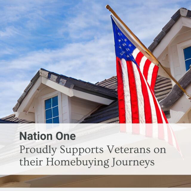 We proudly honor Veterans daily by offering specialized loan options to support them on their homebuying journey. 

The VA Loan at Nation One provides Veterans with a federally guaranteed home loan that requires no down payment. This program was designed to provide housing and assistance for veterans and their families. 

Learn more about our VA loans through the link in our bio.

#realestate #mortgagelender #homeownership #homeowner #mortgagerates #veterans #veteransday