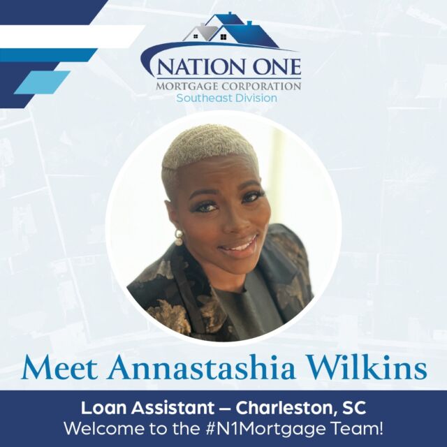 Meet Annastashia Wilkins! ✨ She Is Our Newest Loan Assistant In Charleston, South Carolina. Please Welcome Her To The #N1Mortgage Team. 🩵 #Theteam #That #Neversaysno