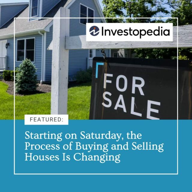 The homebuying process has seen significant changes. According to @Investopedia, buyer's agents are now required to sign an agreement with their clients before showing properties, and sellers can no longer offer commissions to buyers' agents. 

Phil Crescenzo, VP of Nation One’s Southeast Division, explains that many buyers and sellers are already rethinking compensation, leading to more frequent conversations about fees. Many buyer's agents who typically earned a 3% commission have renegotiated down to 2.5%. 

As this trend evolves, we’ll see its broader impact on the real estate landscape.

Learn more about these changes through the link in our bio.

#realestate #mortgagelender #homeownership #homeowner #mortgages #housingmarket