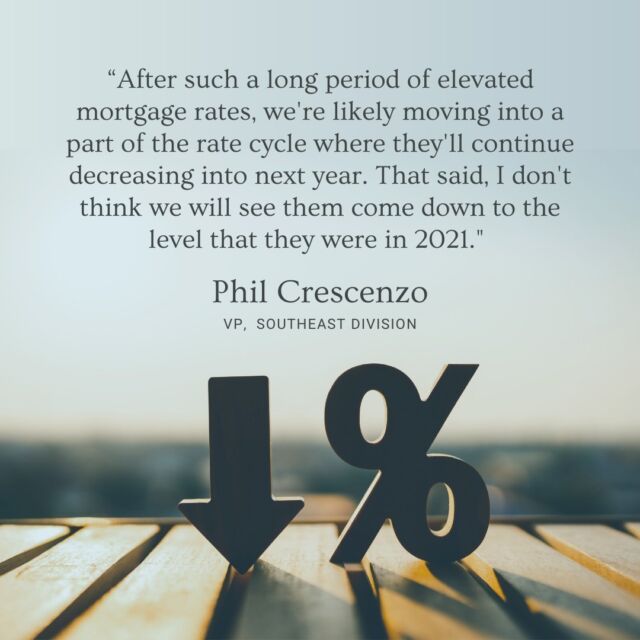 According to @BusinessInsider, the real estate market has shown some positive signs, raising the question of whether rates will drop further this year.

Regarding refinancing, Phil Crescenzo, Vice President of Nation One’s Southeast Division, says it may be worth waiting to see how things unfold in 2025. 

What are your market rate predictions for the new year?

#realestate #mortgagelender #homeownership #homeowner #mortgages #housingmarket #mortgagelender